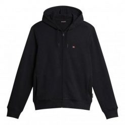 Bluza męska Napapijri Balis Fzh Sum. Czarne bluzy bez kaptura męskie Napapijri, m. Za 349.99 zł.