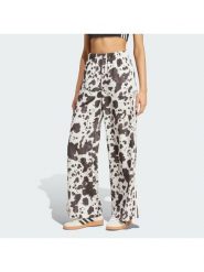 Adidas Spodnie dresowe Satin KA2668 Brązowy Wide Leg. Brązowe spodnie dresowe damskie Adidas, s, bez wzorów, z dresówki. Za 279.99 zł.