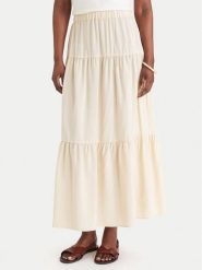 Marella Spódnica maxi Ciocca 2613101084 Écru Regular Fit. Spódniczki damskie Marella, bez wzorów, z wiskozy, maxi. Za 1,019.00 zł.