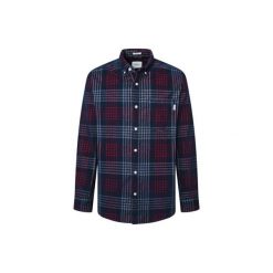 Koszula Pepe Jeans Marcus. Białe koszule damskie Pepe Jeans, bez wzorów, z jeansu, bez kołnierzyka, bez ramiączek. W wyprzedaży za 211.50 zł.