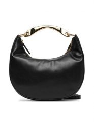 TWINSET Torebka Hobo 252TD8160 Czarny. Czarne torebki klasyczne damskie Twinset, bez wzorów, ze skóry, bez dodatków. Za 889.99 zł.