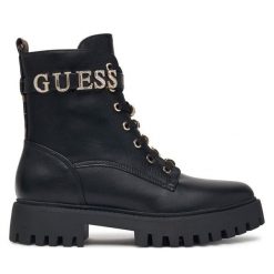 Trapery Guess. Czarne trapery damskie Guess, bez obcasa. Za 634.99 zł.