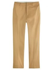 Scotch & Soda Spodnie chino w kolorze jasnobrązowym rozmiar: W29/L32. Brązowe spodnie materiałowe damskie Scotch & Soda, bez wzorów, z bawełny. Za 180.06 zł.