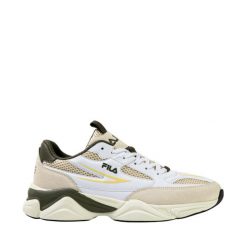 Buty męskie Fila Recade. Białe buty sportowe na co dzień męskie Fila, z gumy, bez zapięcia, trekkingowe. Za 324.25 zł.