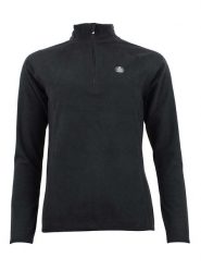 Peak Mountain Bluza polarowa "Afinor" w kolorze czarnym rozmiar: L. Czarne bluzy bez kaptura damskie Peak Mountain, l, z materiału. Za 100.99 zł.