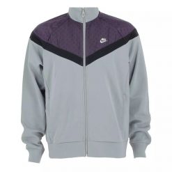 Bluza Nike - Szara, Fioletowa. Szare bluzy bez kaptura męskie Nike, xl, z bawełny. Za 330.40 zł.