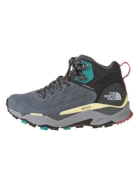 The North Face Skórzane botki trekkingowe "Vectiv Exploris" w kolorze szarym rozmiar: 36. Szare obuwie trekkingowe damskie The North Face. Za 262.91 zł.