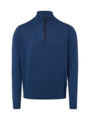 Bugatti swetry z dzianiny Mężczyźni Bawełna niebieski, L. Niebieskie swetry męskie Bugatti, l, bez wzorów, z bawełny, bez kołnierzyka. Za 499.95 zł.
