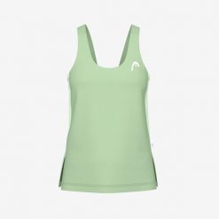 SPIRIT Tank Top Women. Zielone topy damskie HEAD, s, bez wzorów, bez kołnierzyka. W wyprzedaży za 207.00 zł.