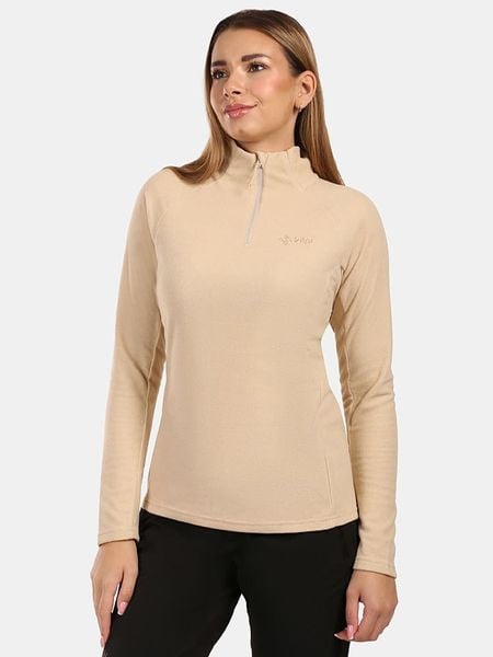 Kilpi Bluza polarowa "Almeri" w kolorze beżowym rozmiar: 40. Brązowe bluzy bez kaptura damskie Kilpi, z polaru. Za 100.99 zł.