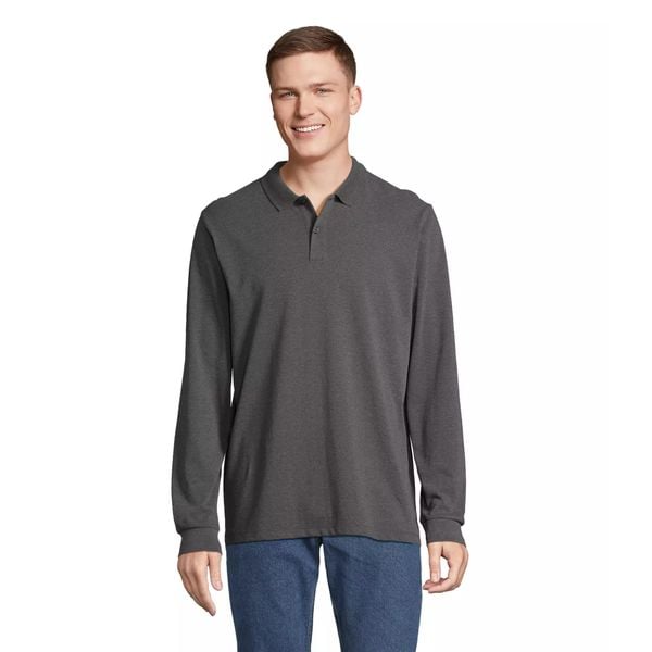 Koszulka polo z długim rękawem Sol's Planet. Brązowe bluzki damskie SOL'S, s, bez wzorów, bez kołnierzyka, bez ramiączek. Za 139.00 zł.