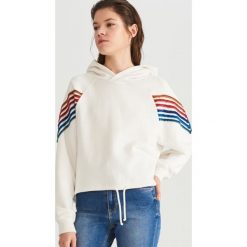Bluza z kapturem - Kremowy. Białe bluzy i bluzki niemowlęce Reserved, l. Za 119.99 zł.