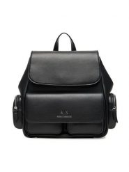 Armani Exchange Plecak XW001923 AF12589 UC001 Czarny. Czarne plecaki damskie Armani Exchange, bez wzorów, ze skóry. Za 759.99 zł.