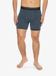 Bokserki termoaktywne męskie Ortovox 185 Rock N Wool Boxer. Szare bokserki męskie ORTOVOX, bez wzorów, z materiału. Za 236.49 zł.