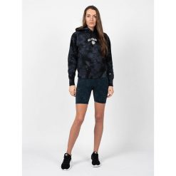 Bluza trekking damska Tie-Die. Czarne bluzy z kapturem damskie CHAMPION, m, z bawełny. Za 219.00 zł.