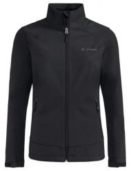 Kurtka softshell damska Vaude Cyclone Jacket VI. Czarne kurtki damskie Vaude, m, bez wzorów, z materiału, bez kaptura. Za 428.99 zł.