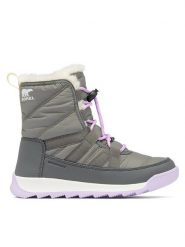 Sorel Śniegowce Whitney™II Plus Lace Wp 2088591052 Szary. Szare kozaki dziewczęce Sorel, z materiału. Za 339.99 zł.