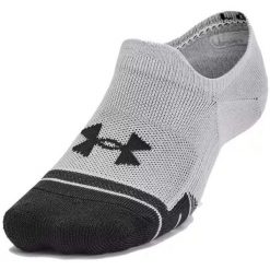 Skarpety Under Armour UA Performance Tech 3-Pack Ultra Low Tab. Szare skarpetki damskie Under Armour, bez wzorów. Za 56.99 zł.