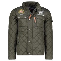 Kurtka męska Geographical Norway BELIFICIO MEN 001 khaki (WY4492H/GN-KAKI). Zielone kurtki męskie Geographical Norway, m, bez wzorów, z materiału, sportowe, bez kaptura. Za 199.00 zł.