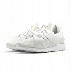 Buty sneakersy sportowe damskie Puma Muse EP Wn's 366014 01. Białe buty sportowe na co dzień damskie Puma, na fitness i siłownię. Za 169.00 zł.