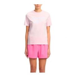 Koszulka Reebok Identity Big Logo Tee. Czerwone bluzki damskie Reebok, bez wzorów, bez kołnierzyka. Za 69.99 zł.