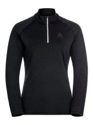 Odlo Bluza polarowa "Besso" w kolorze czarnym rozmiar: XL. Czarne bluzy bez kaptura damskie Odlo, xl, z materiału. Za 175.67 zł.