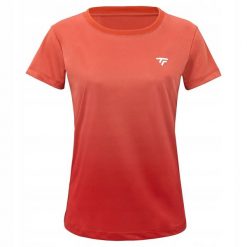 Damska koszulka tenisowa Tecnifibre T-Shirt X-Loop Tee. Czerwone t-shirty damskie TECNIFIBRE, bez wzorów, bez kołnierzyka. Za 214.99 zł.