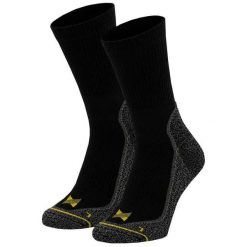 Męskie skarpety robocze ESD - antystatyczne - 2 pary - Multi Czarny. Czarne skarpetki męskie XTREME SOCKSWEAR, bez wzorów, z elastanu. Za 147.52 zł.