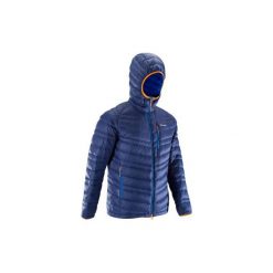 Kurtka puchowa Alpinism Light niebieska. Niebieskie kurtki męskie SIMOND, m, bez wzorów, z materiału, bez kaptura. Za 299.99 zł.