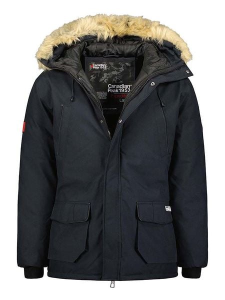 Canadian Peak Parka "Claudeak" w kolorze granatowym rozmiar: XXL. Niebieskie parki damskie Canadian Peak, xxl, bez wzorów. Za 148.61 zł.