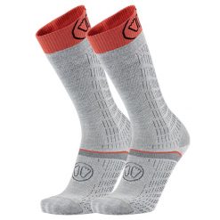Skarpety narciarski doroslych Sidas Ski Merino Performance LV cienka grubosc. Brązowe skarpetki męskie SIDAS, bez wzorów. Za 175.00 zł.