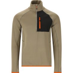 Bluza narciarska męska Whistler Helge. Brązowe bluzy bez kaptura męskie WHISTLER, m. W wyprzedaży za 134.99 zł.