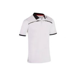 Koszulka polo tenisowa Dry 900 męska. Białe koszulki polo męskie ARTENGO, m, bez wzorów, z elastanu, bez ramiączek. W wyprzedaży za 44.99 zł.