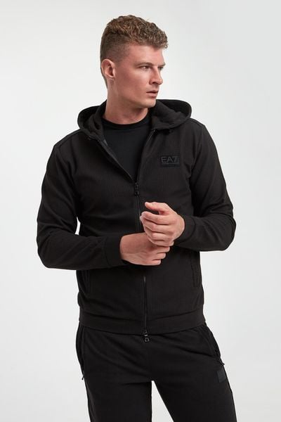 Bluza z kapturem EA7 EMPORIO ARMANI. Bluzy z kapturem męskie EA7 Emporio Armani, l. W wyprzedaży za 714.35 zł.