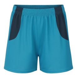 Krótkie spotkanie Domicile MHR 2025/26. Niebieskie szorty męskie HUMMEL, bez wzorów, z materiału, sportowe. Za 231.00 zł.