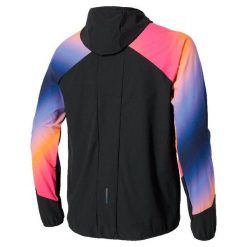 Kurtka Mizuno Active Alpha. Czarne kurtki treningowe męskie Mizuno, bez wzorów, do biegania. W wyprzedaży za 352.50 zł.