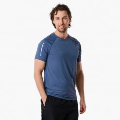 Koszulka treningowa męska Swedemount Core Training Tee szybkoschnąca. Brązowe t-shirty sportowe męskie SWEDEMOUNT, m, z materiału, bez ramiączek, do biegania. Za 79.99 zł.