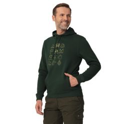 Bluza myśliwska męska Tagart Fns Rover Green ciepła dzianina. Zielone bluzy bez kaptura męskie tagart, l, z dzianiny. Za 279.00 zł.