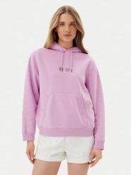 Volcom Bluza Spikstone B4112507 Fioletowy Classic Fit. Fioletowe bluzy bez kaptura damskie Volcom, l, z bawełny. Za 179.99 zł.