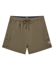 Wrangler Szorty kąpielowe "Nautilus" w kolorze khaki rozmiar: XL. Brązowe szorty sportowe męskie Wrangler, xl, outdoorowe. Za 105.38 zł.
