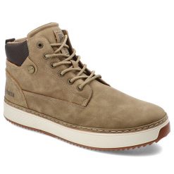 Brązowe Botki Big Star Modne Obuwie Męskie. Brązowe buty wizytowe męskie Big Star, na wiosnę, z materiału, bez zapięcia. Za 189.00 zł.