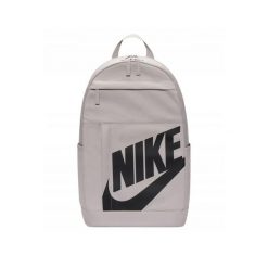 Plecak szkolny Nike Elemental. Szare plecaki damskie Nike, bez wzorów, sportowe. Za 160.99 zł.