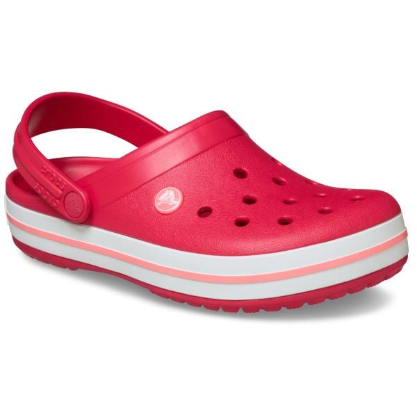 Chodaki Klapki Unisex Crocband 11016 Clog. Białe klapki damskie Crocs, bez wzorów, z materiału, bez obcasa. Za 289.99 zł.