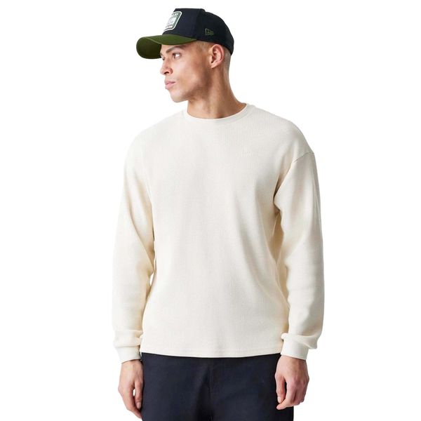 T-Shirt New Era Ne Ls Waffle Tee Newera Ltc Dorośli. Brązowe t-shirty męskie New Era, s, bez wzorów, z bawełny, bez kołnierzyka. Za 283.99 zł.