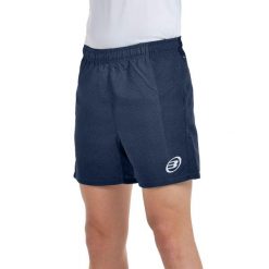 Short Bullpadel Bajes. Niebieskie szorty męskie bullpadel, bez wzorów, z meshu, sportowe. Za 138.00 zł.