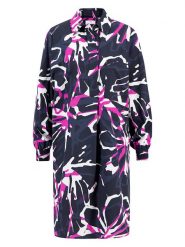 FYNCH-HATTON Sukienka w kolorze granatowym rozmiar: 38. Niebieskie sukienki damskie Fynch-Hatton, na co dzień, bez wzorów, z bawełny, bez kołnierzyka, bez ramiączek, midi, proste. Za 217.99 zł.