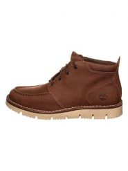 Timberland Skórzane botki "Westmore" w kolorze brązowym rozmiar: 41. Brązowe buty zimowe męskie Timberland, bez zapięcia. Za 348.90 zł.