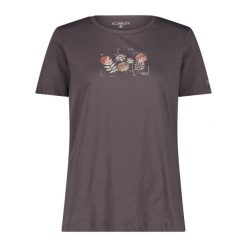 Koszulka damska CMP. Szare t-shirty damskie CMP, l, bez wzorów, z materiału, bez kołnierzyka. Za 154.50 zł.