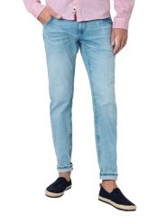 Timezone Dżinsy "ScottTZ" - Slim fit - w kolorze błękitnym rozmiar: W38/L34. Niebieskie jeansy męskie Timezone. Za 131.74 zł.