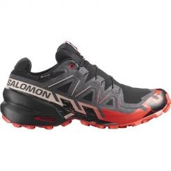 Buty do biegania męskie Salomon L49226000000. Czarne obuwie do biegania damskie Salomon. Za 708.00 zł.